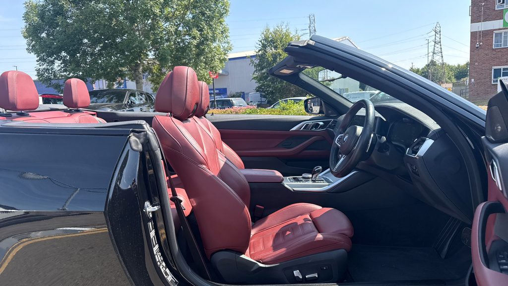 BMW 4 Series 420I M Sport Coupe Black #11