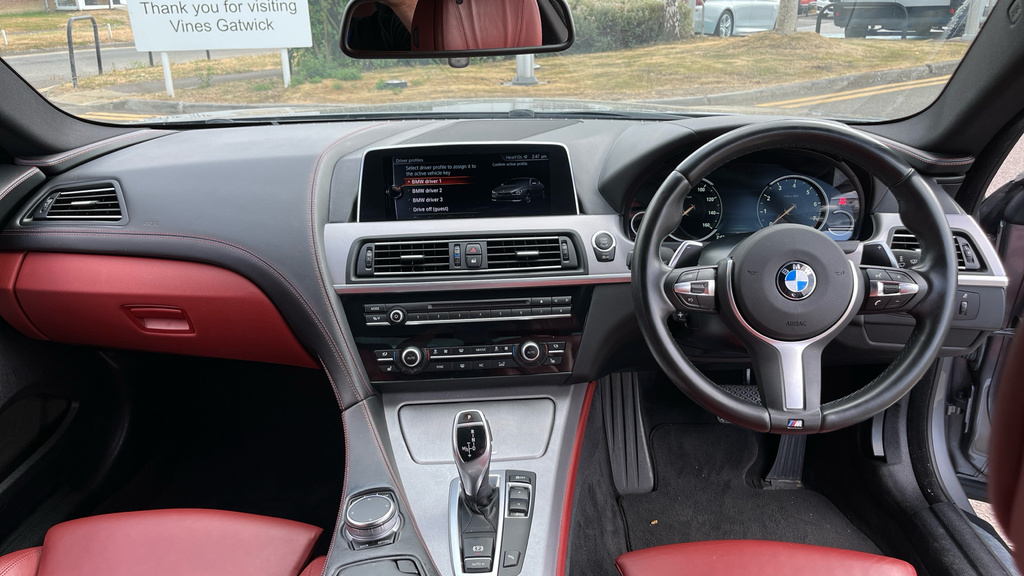BMW 6 Series Gran Coupe 640I M Sport Coupe Grey #4
