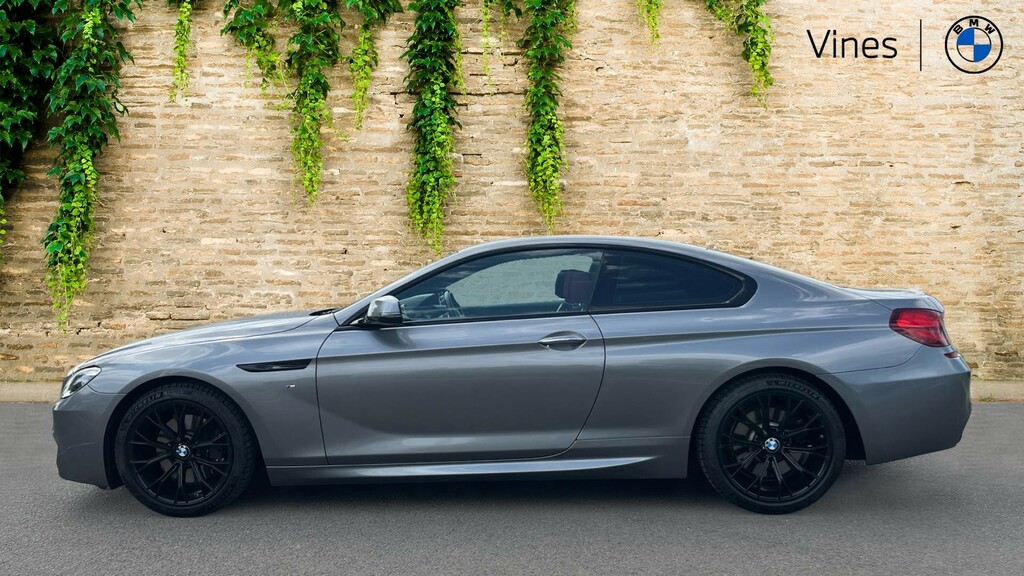 BMW 6 Series Gran Coupe 640I M Sport Coupe Grey #3