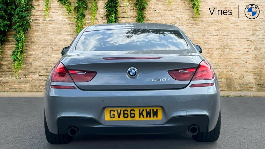 BMW 6 Series Gran Coupe 3L M Sport Black #15