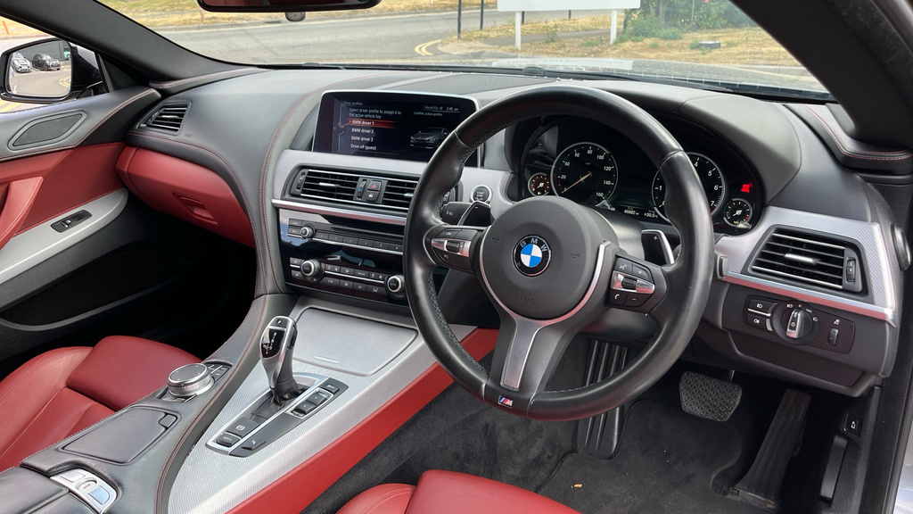 BMW 6 Series Gran Coupe 640I M Sport Coupe Grey #6
