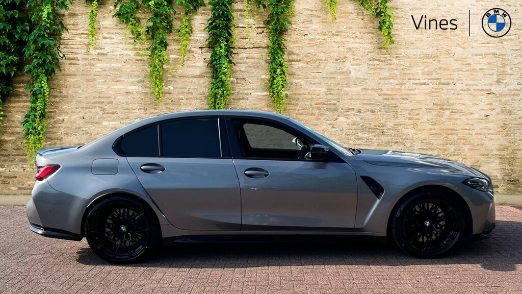 BMW M3 M3 Competition M Xdrive Saloon YE22BVR Grey #3