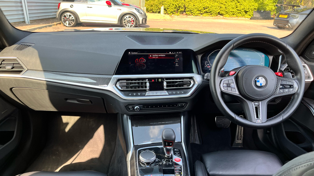 BMW M3 M3 Competition M Xdrive Saloon YE22BVR Grey #4