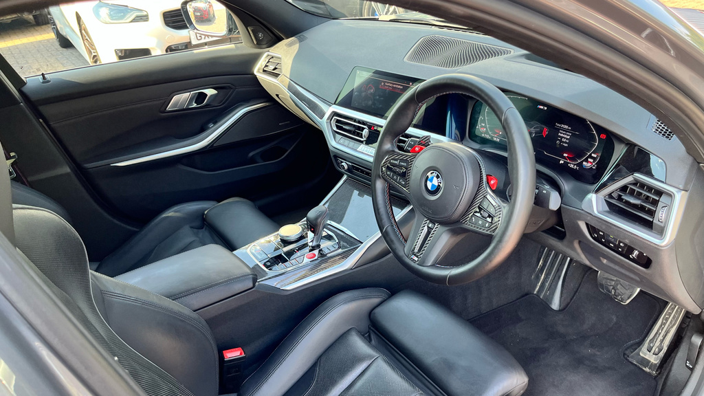 BMW M3 M3 Competition M Xdrive Saloon YE22BVR Grey #6