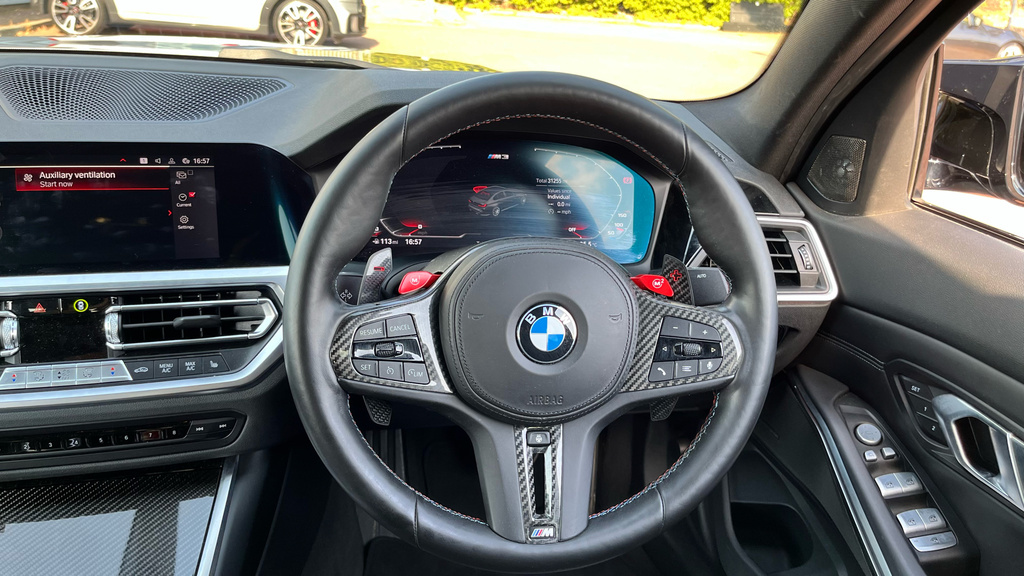 BMW M3 M3 Competition M Xdrive Saloon YE22BVR Grey #5