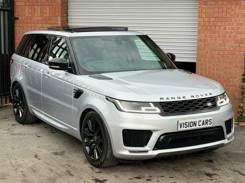 Land Rover Range Rover Sport 3.0 Sd V6 Hse YX19YST Silver #4