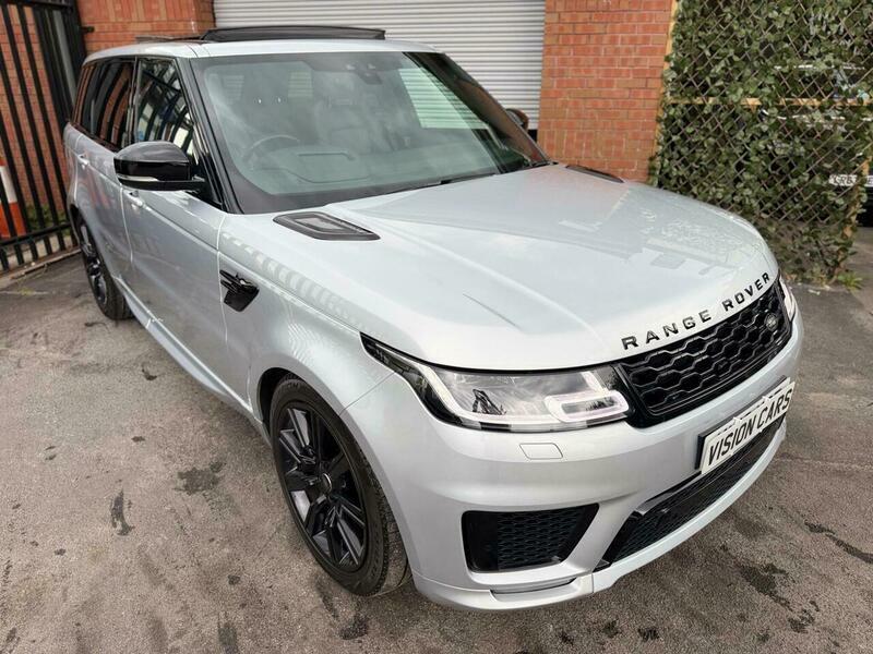 Land Rover Range Rover Sport 3.0 Sd V6 Hse YX19YST Silver #2