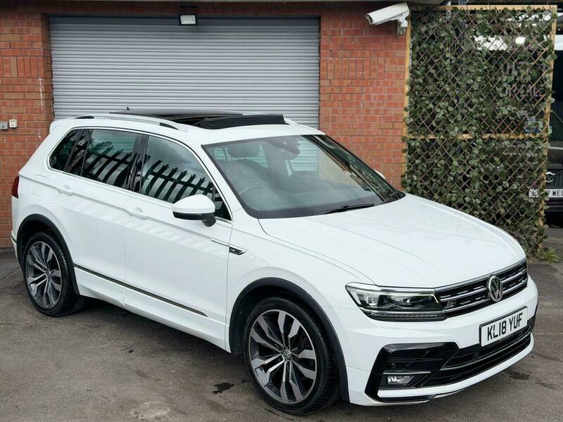 Volkswagen Tiguan 2.0 Tdi R-line Dsg KL18YUF White