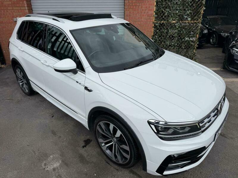 Volkswagen Tiguan 2.0 Tdi R-line Dsg KL18YUF White #5