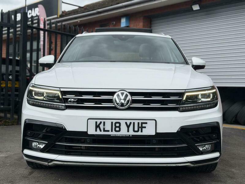 Volkswagen Tiguan 2.0 Tdi R-line Dsg KL18YUF White #2