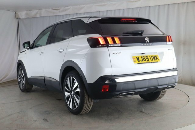Peugeot 3008 1.6 Puretech Gt Line Premium Eat Euro 6 S S White #4