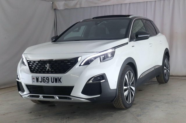 Peugeot 3008 1.6 Puretech Gt Line Premium Eat Euro 6 S S White #3