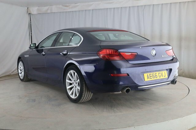 BMW 6 Series Gran Coupe 3.0 640I Se Euro 6 S S Blue #3