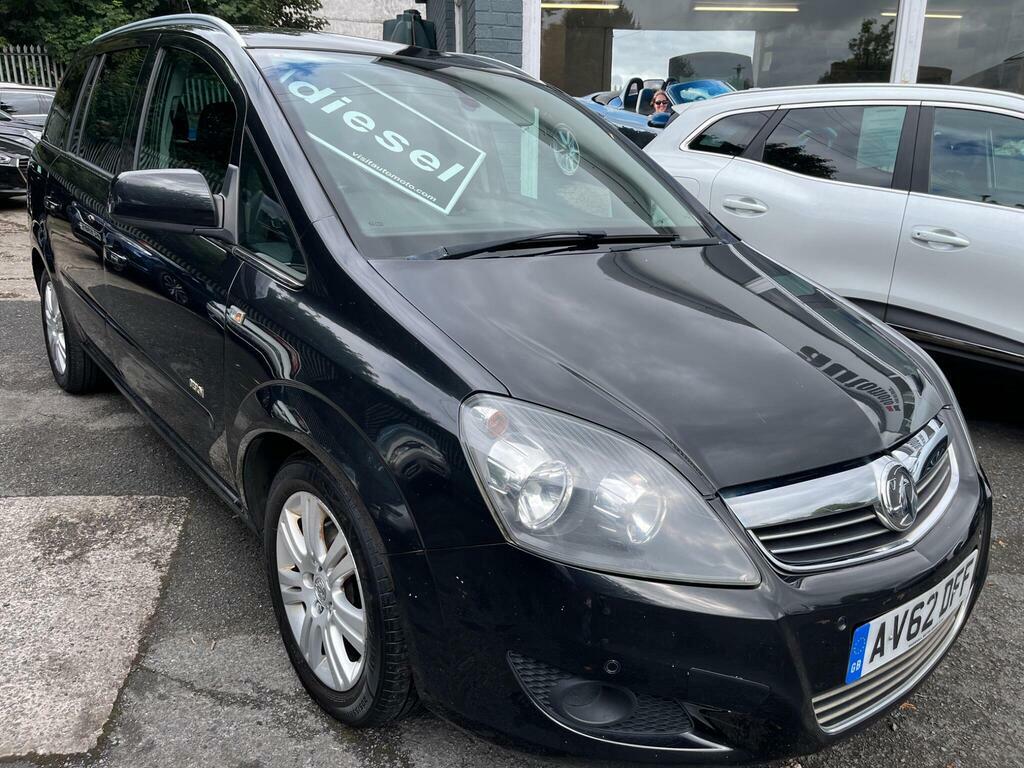 Vauxhall Zafira 1.7 Cdti Ecoflex Design Euro 5 Black