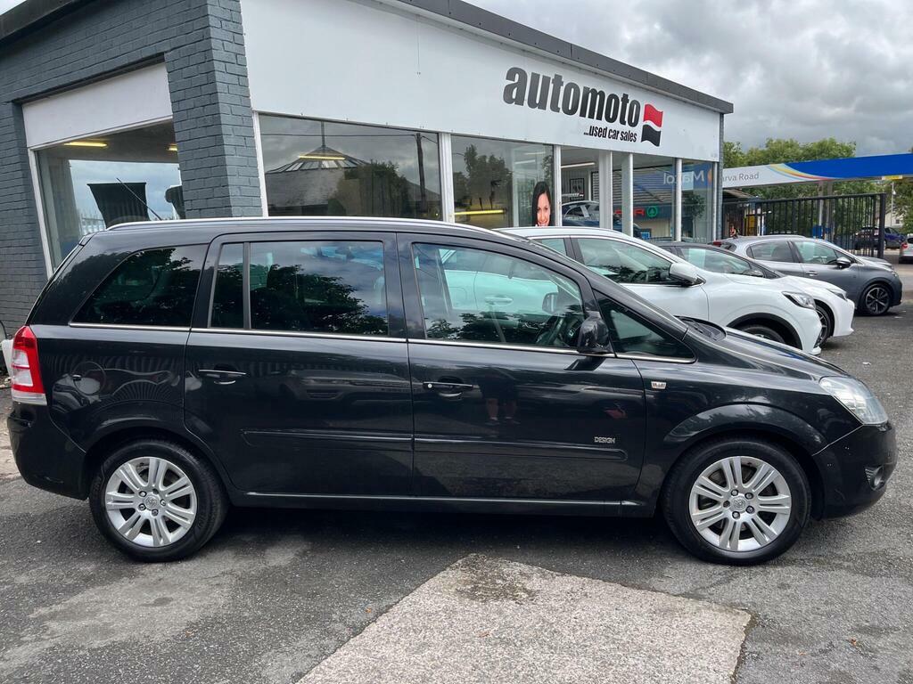 Vauxhall Zafira 1.7 Cdti Ecoflex Design Euro 5 Black #2