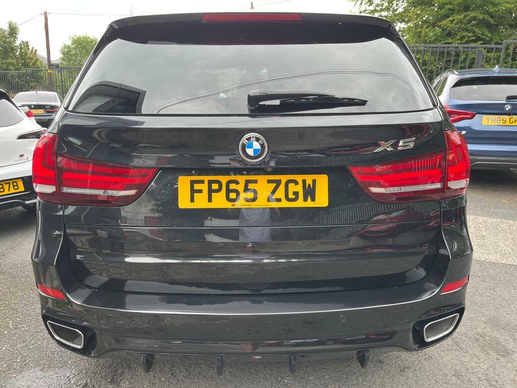 BMW X5 3.0 40D M Sport Xdrive Euro 6 S S FP65ZGW Black #4