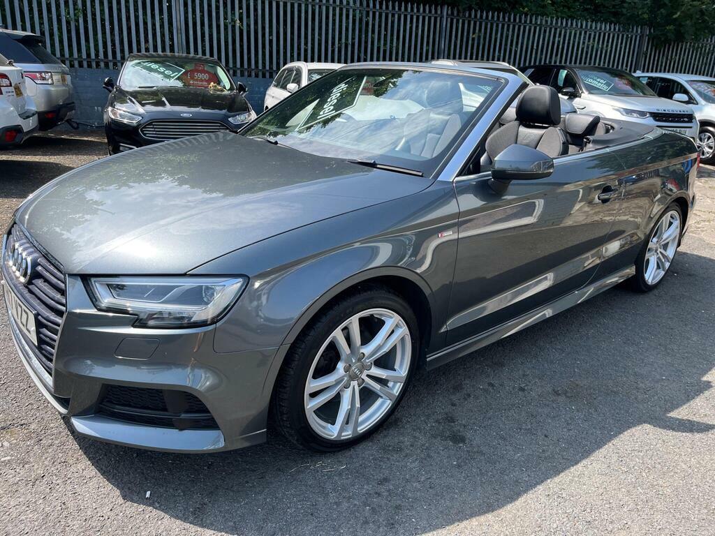 Audi A3 Cabriolet 2.0 Tdi S Line Euro 6 S S Grey #6