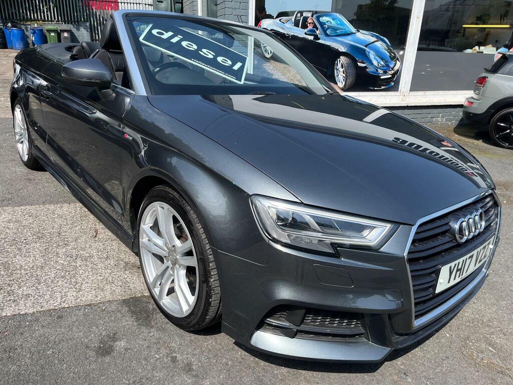 Audi A3 Cabriolet 2.0 Tdi S Line Euro 6 S S Grey
