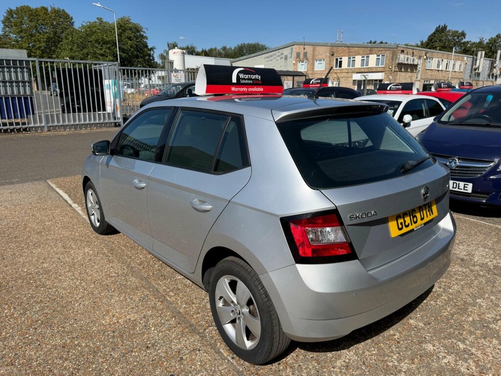 Skoda Fabia 1.2 Tsi Se Euro 6 Ss Silver #4