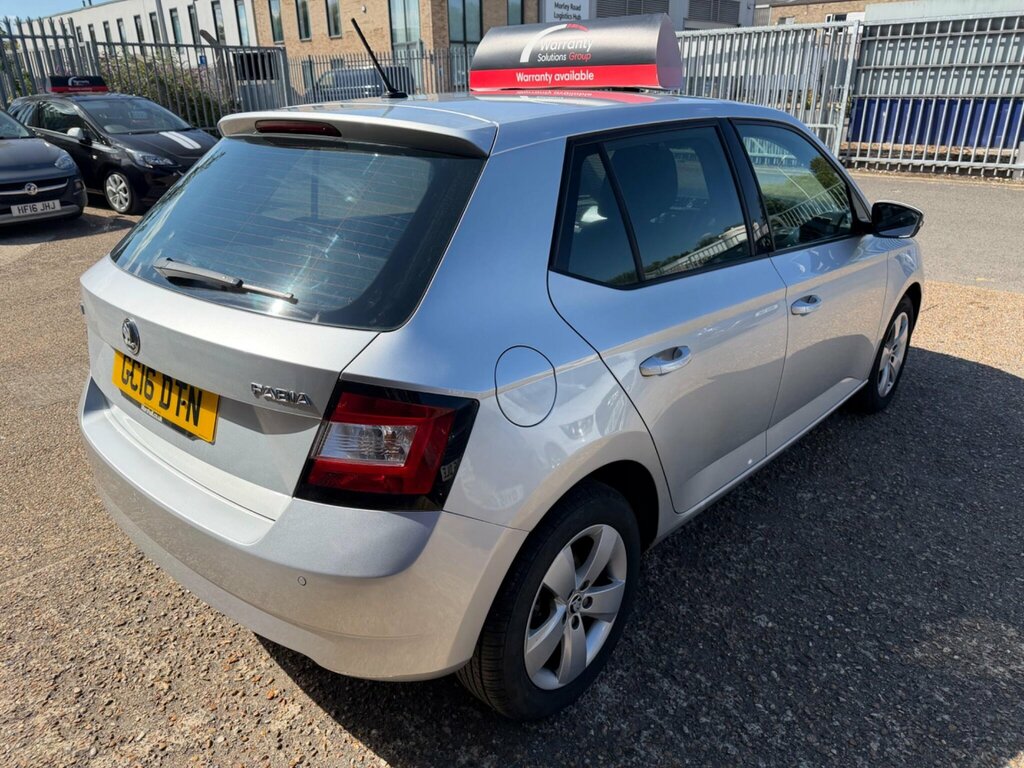 Skoda Fabia 1.2 Tsi Se Euro 6 Ss Silver #6