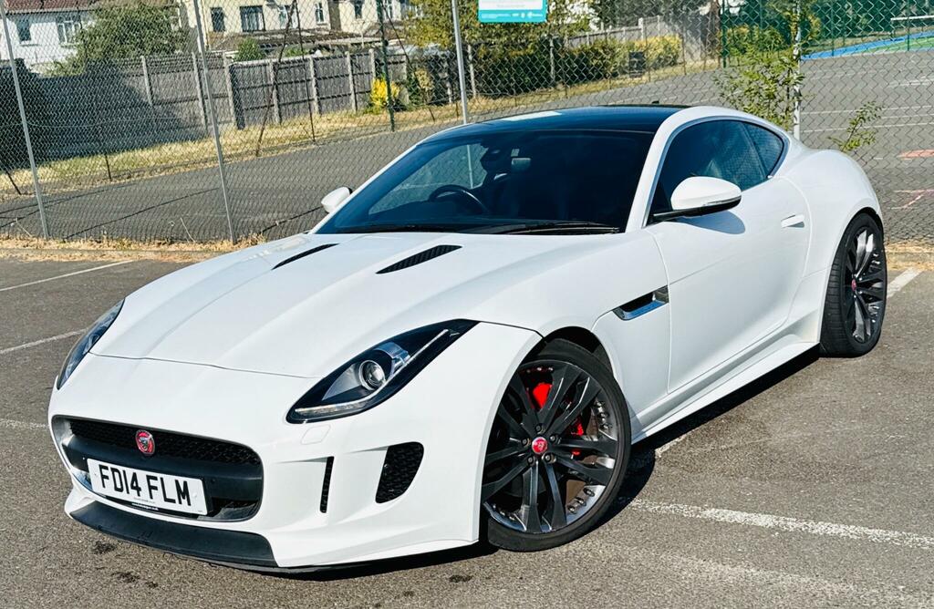 Jaguar F-Type 3.0 V6 Euro 5 Ss White #3