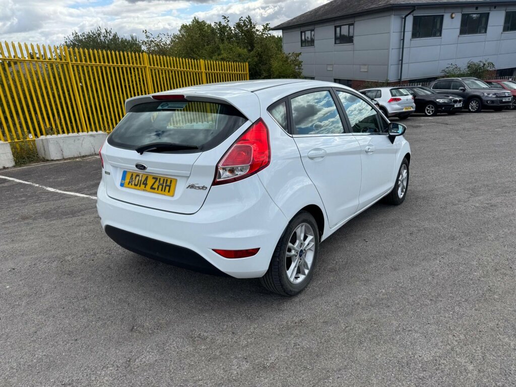 Ford Fiesta 1.0T Ecoboost Zetec Euro 5 Ss AO14ZHH White #6