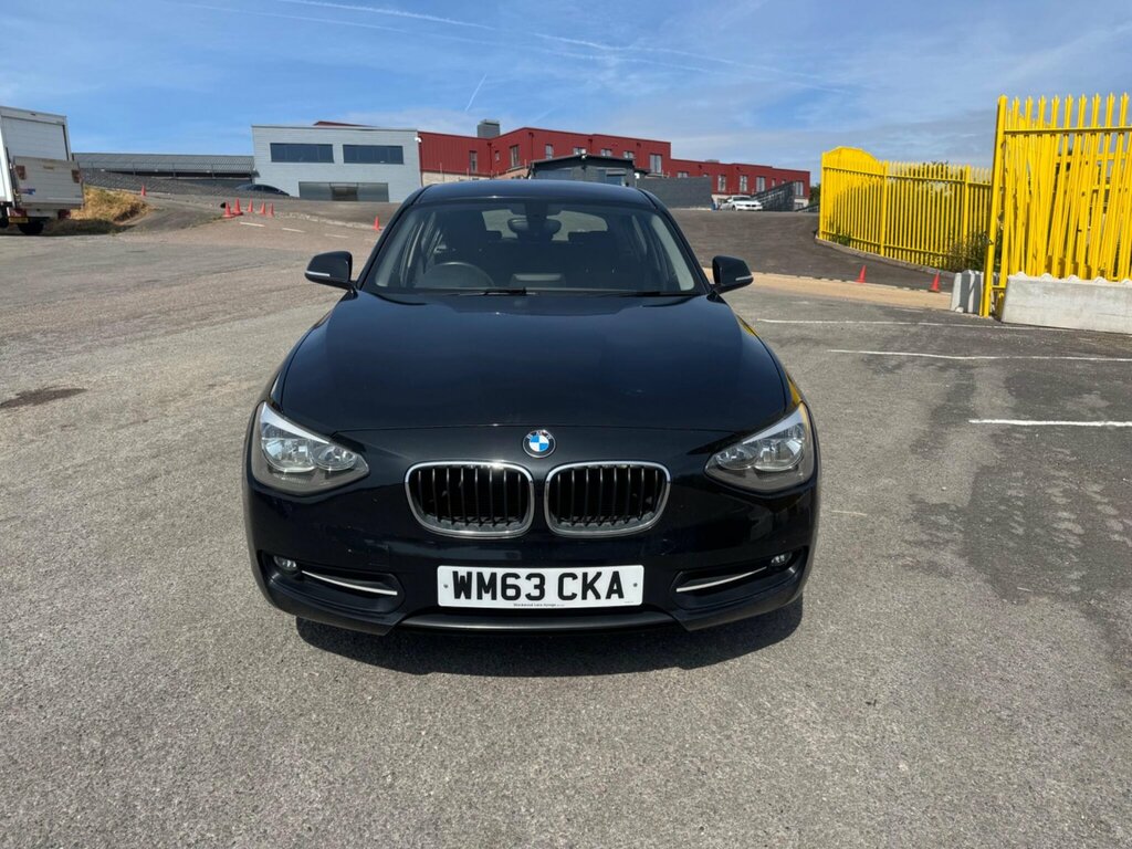 BMW 1 Series 1.6 116I Sport Euro 6 Ss WM63CKA Black #3