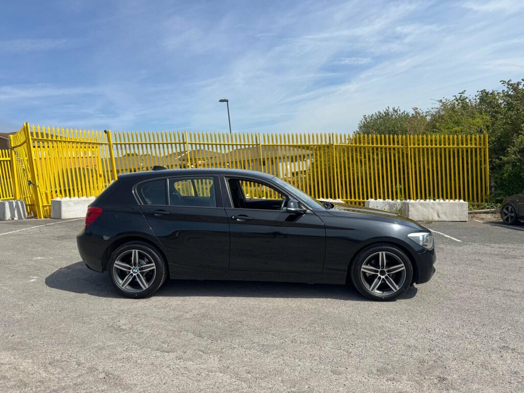 BMW 1 Series 1.6 116I Sport Euro 6 Ss WM63CKA Black #5