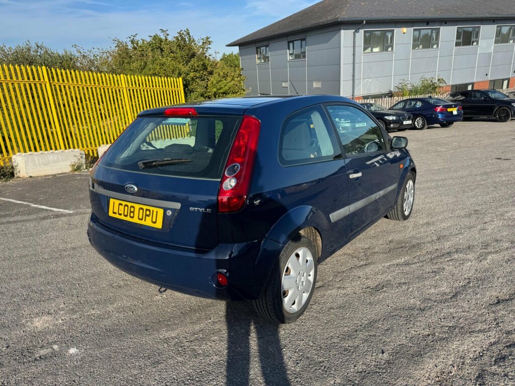 Ford Fiesta 2008 1.25 Zetec Hatchback 133 G Blue #6