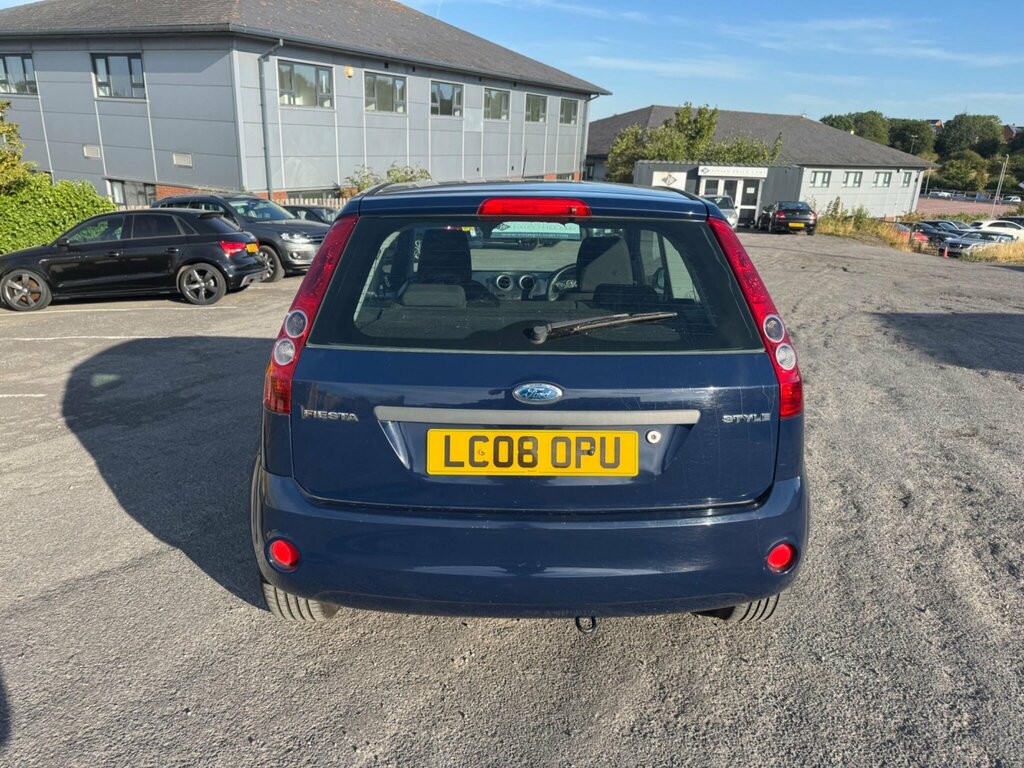 Ford Fiesta 2008 1.25 Zetec Hatchback 133 G Blue #7