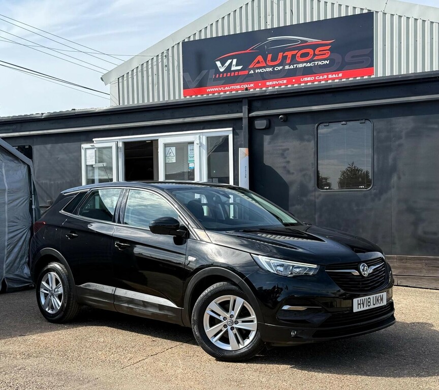 Vauxhall Grandland X 1.2 Turbo Se Euro 6 Ss Black