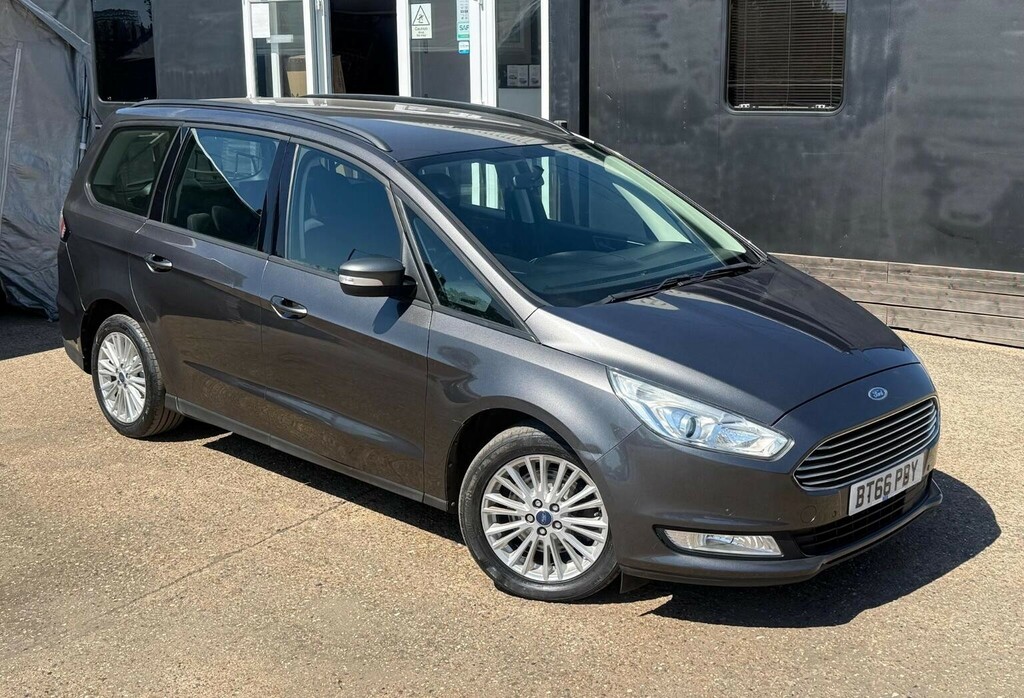 Ford Galaxy Mpv 2.0 Tdci Zetec Powershift Euro 6 Ss 20 BT66PBY Grey #2