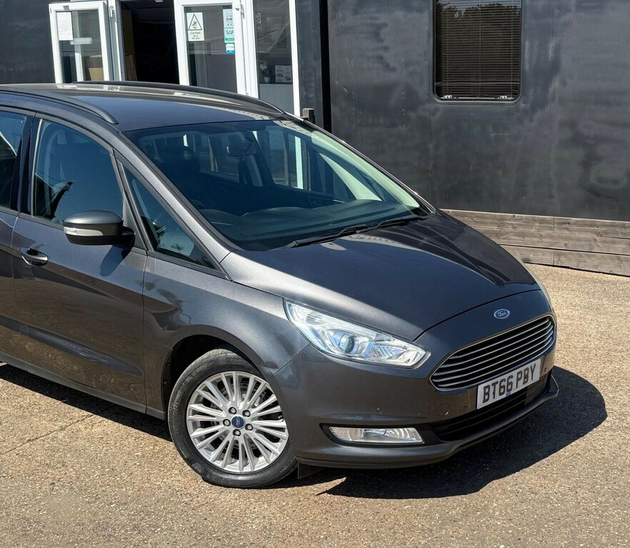 Ford Galaxy Mpv 2.0 Tdci Zetec Powershift Euro 6 Ss 20 BT66PBY Grey #3
