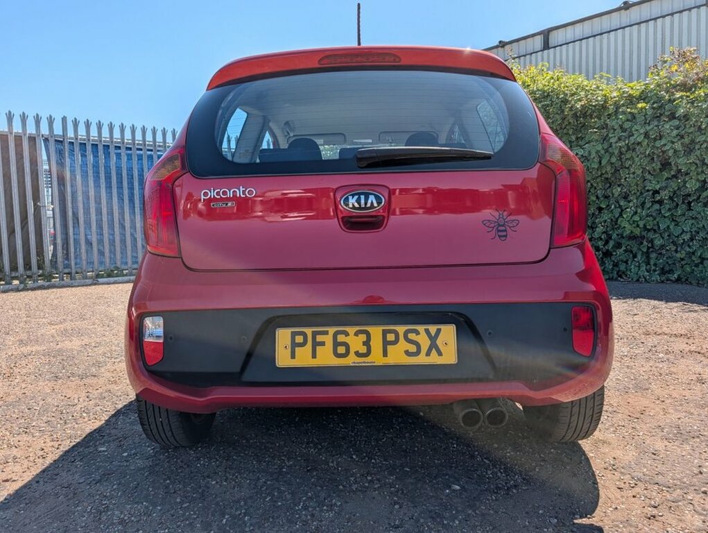 Kia Picanto 1.0 City Hatchback Euro 5 68 Bh Red #3