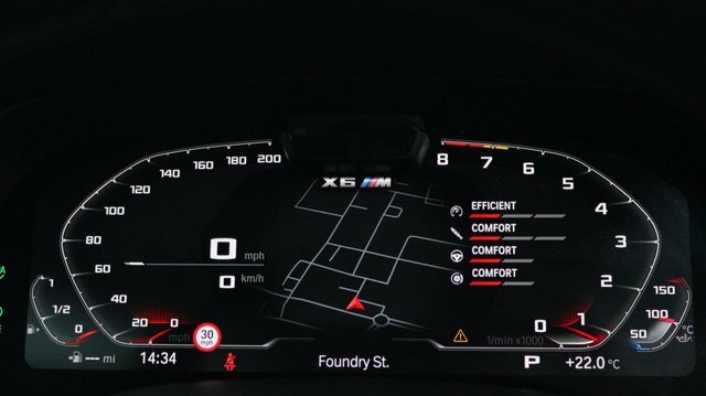 BMW X6 M 4.4I V8 Competition Xdrive Euro 6 Ss Black #69