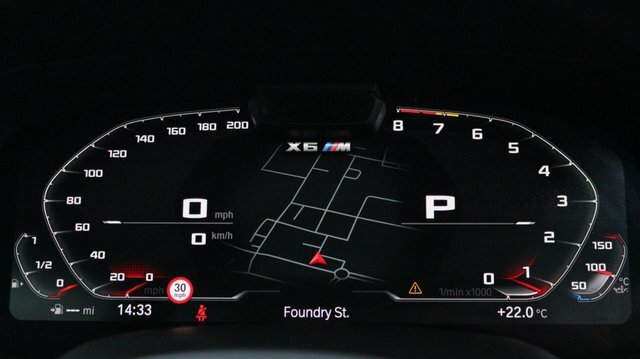 BMW X6 M 4.4I V8 Competition Xdrive Euro 6 Ss Black #66