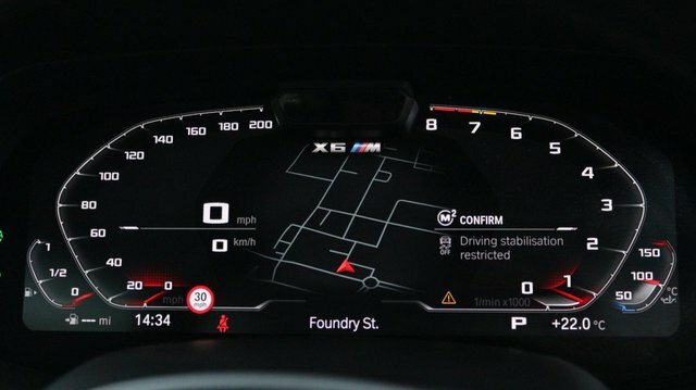 BMW X6 M 4.4I V8 Competition Xdrive Euro 6 Ss Black #71
