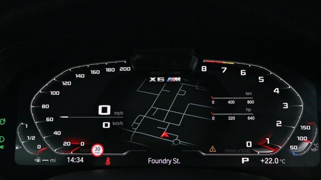 BMW X6 M 4.4I V8 Competition Xdrive Euro 6 Ss Black #68