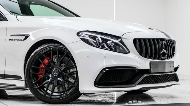 Mercedes-Benz C Class 4.0 C63 V8 Biturbo Amg S Premium Saloon Petr White #5