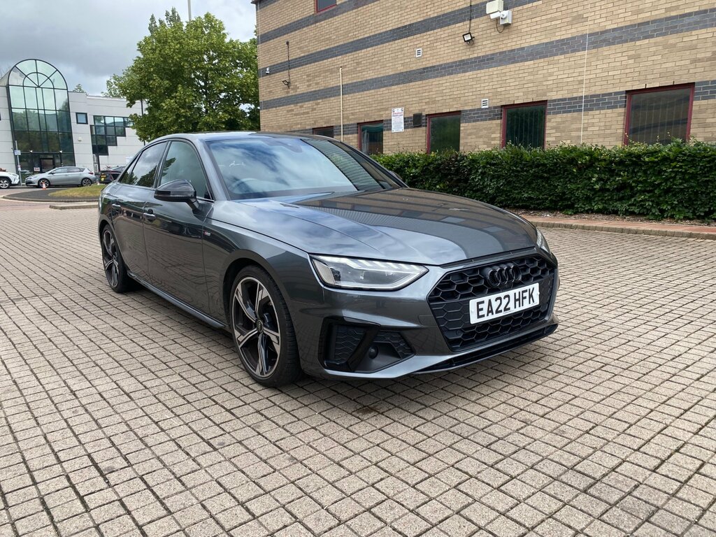 Audi A4 2.0 Tfsi 35 Black Edition Saloon S Tron Grey #2