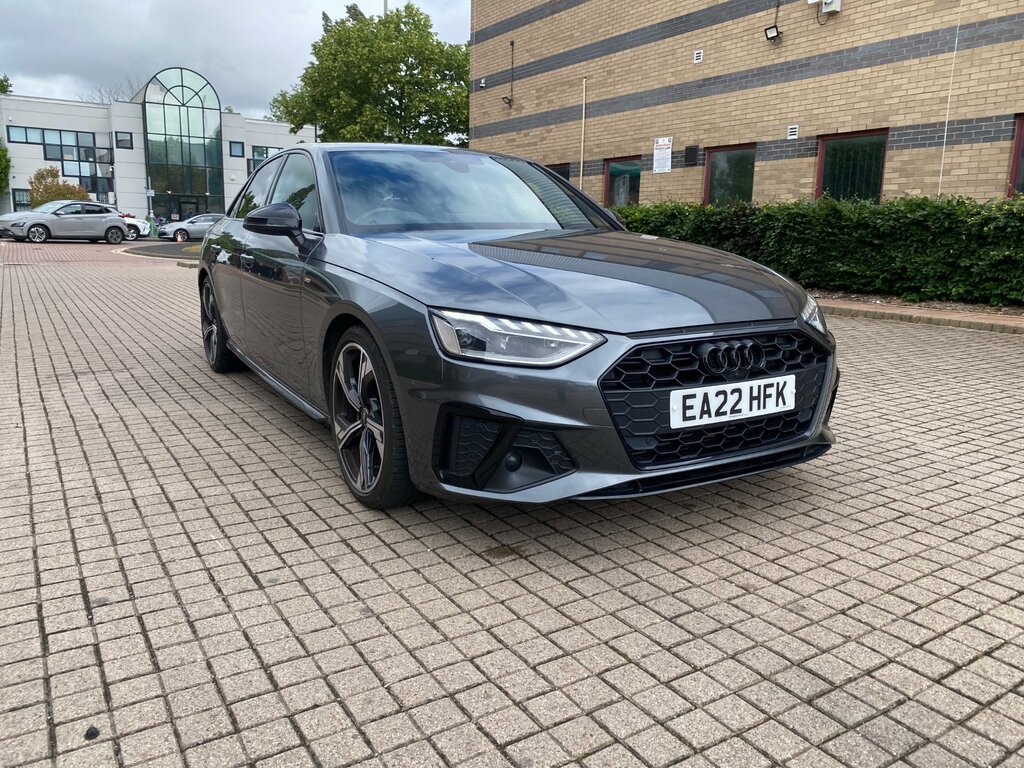 Audi A4 2.0 Tfsi 35 Black Edition Saloon S Tron Grey