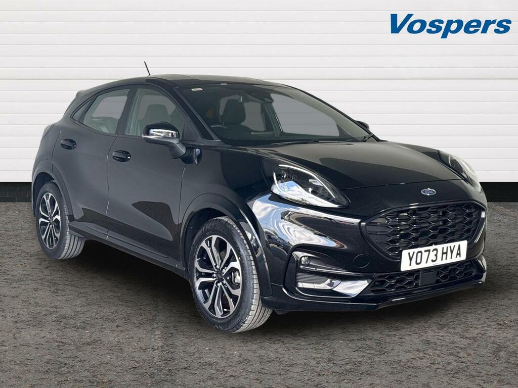 Ford Puma 1.0 Ecoboost Hybrid Mhev St-line YO73HYA Black
