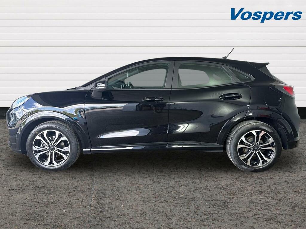 Ford Puma 1.0 Ecoboost Hybrid Mhev St-line YO73HYA Black #4