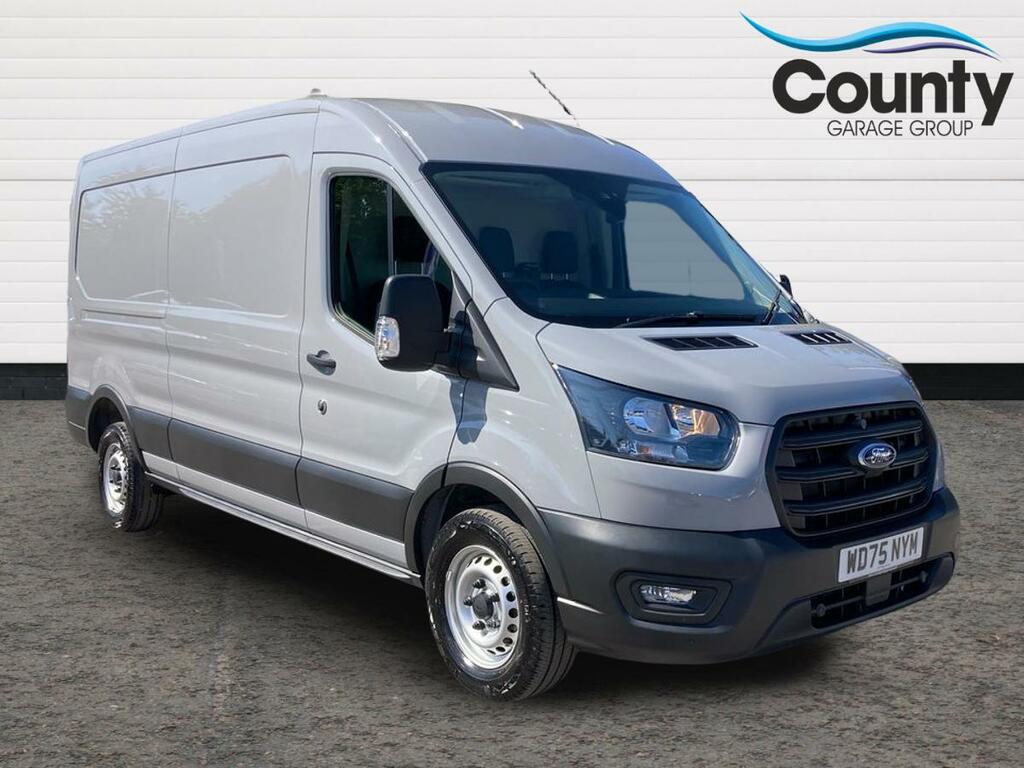 Ford Transit Custom 2.0 Ecoblue 130Ps H2 Leader Van Dap WD75NYM Grey