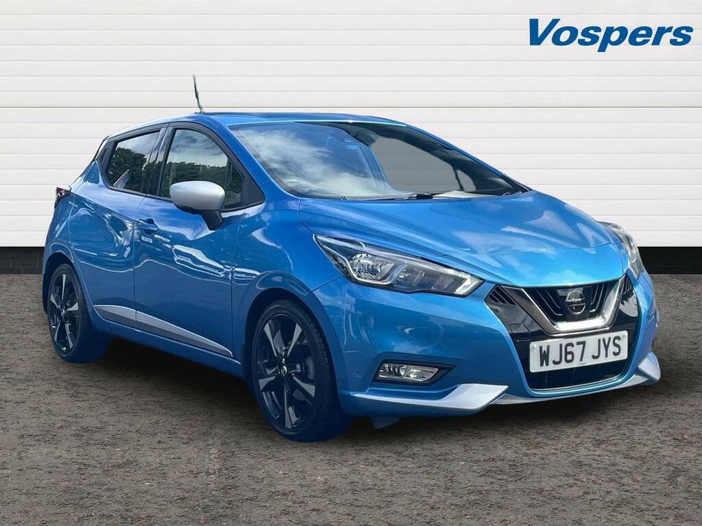 Nissan Micra 0.9 Ig-t N-connecta WJ67JYS Blue