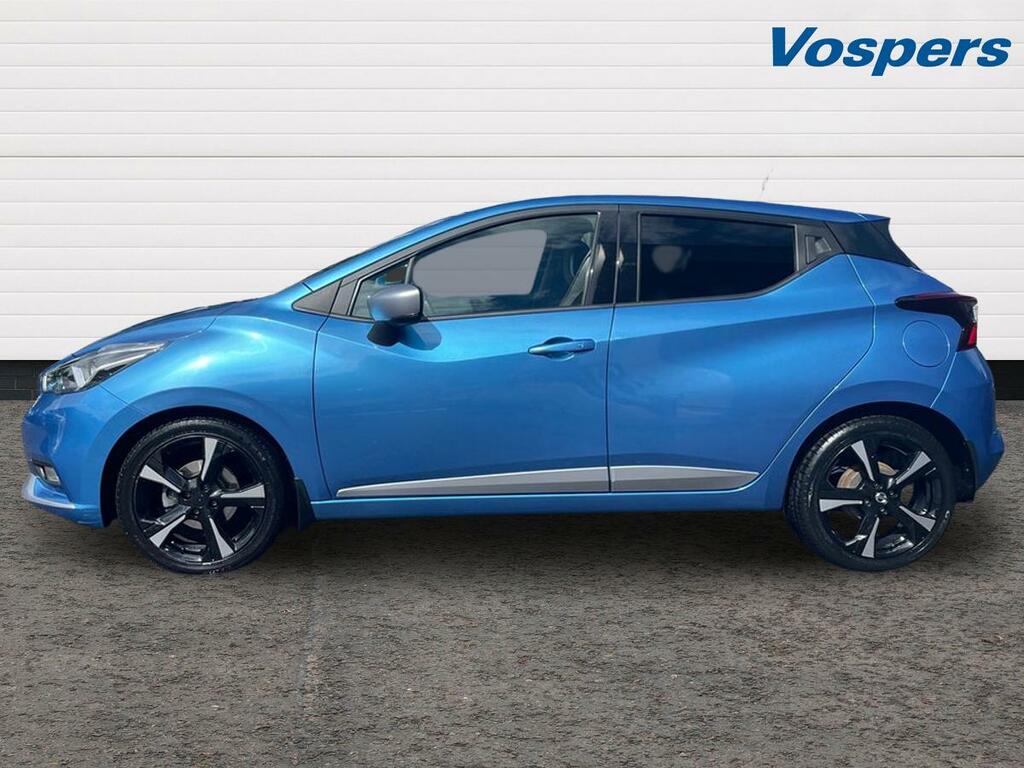 Nissan Micra 0.9 Ig-t N-connecta WJ67JYS Blue #4