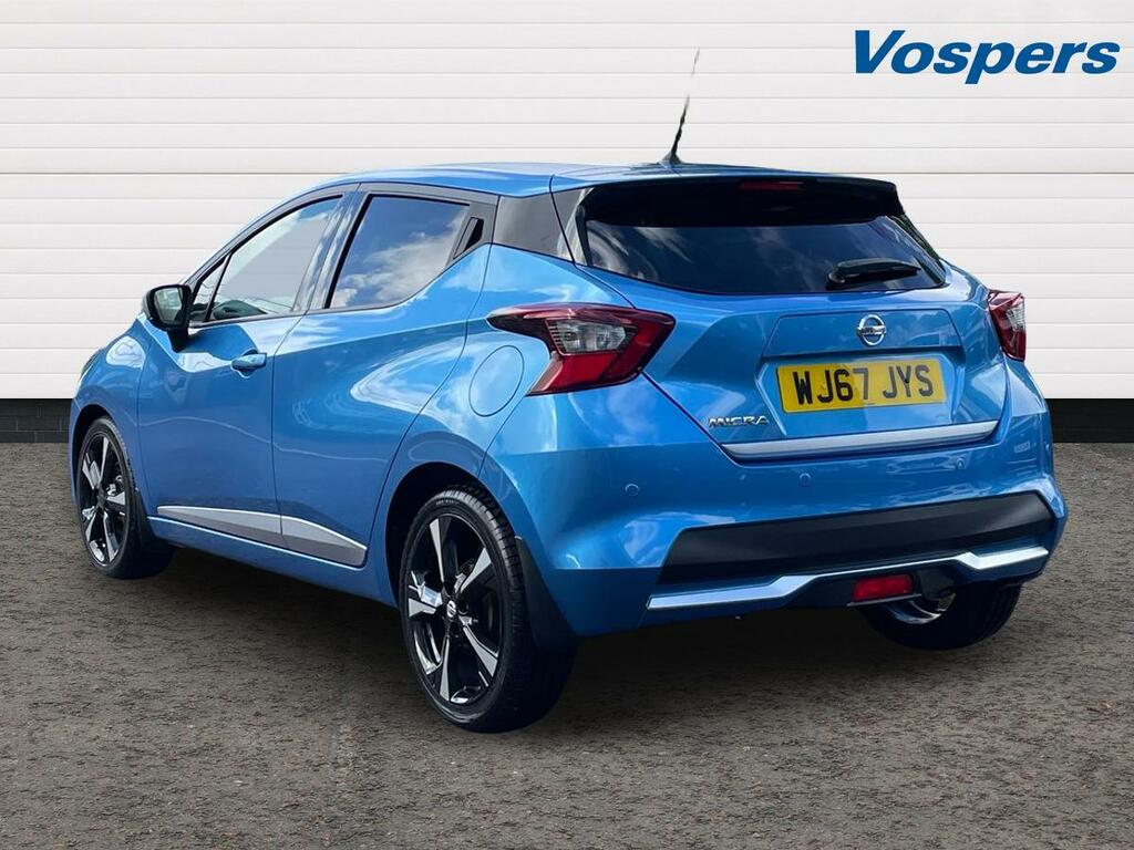 Nissan Micra 0.9 Ig-t N-connecta WJ67JYS Blue #5