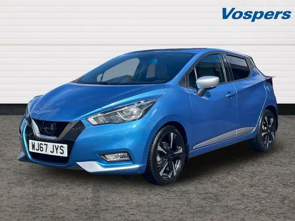Nissan Micra 0.9 Ig-t N-connecta WJ67JYS Blue #3