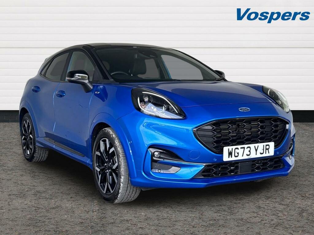 Ford Puma 1.0 Ecoboost Hybrid Mhev 155 St-line X WG73YJR Blue