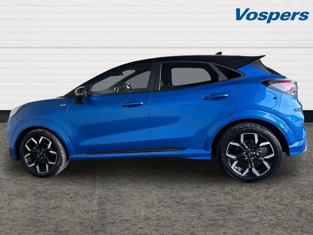 Ford Puma 1.0 Ecoboost Hybrid Mhev 155 St-line X WG73YJR Blue #4